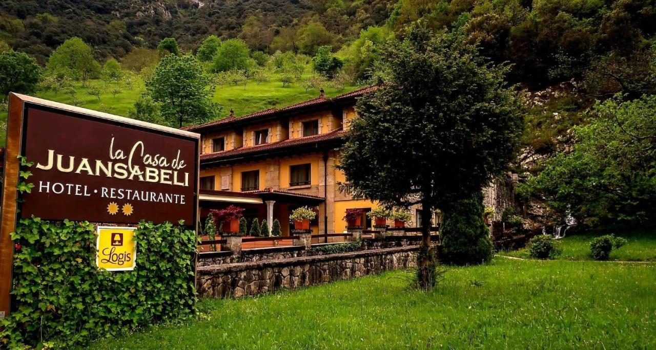 Logis Hotel Restaurante La Casa De Juansabeli アレナス・デ・カブラレス エクステリア 写真